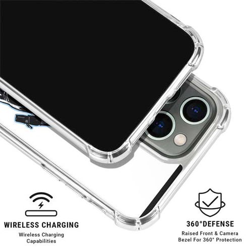 Marvel Black Widow High Kick iPhone 15 Pro Clear Case